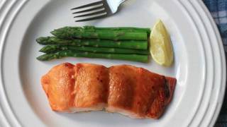 Miso Maple Salmon Recipe  Broiled Salmon with Miso Maple Glaze [upl. by Barsky]