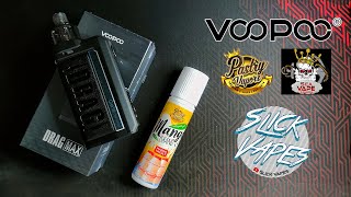 FULL REVIEW Voopoo DRAG MAX  Pastry Vapors  MangoBomb Yacult [upl. by Florine]