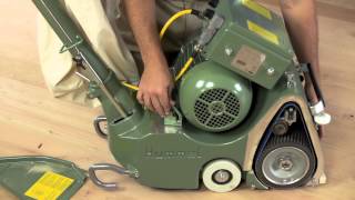 Lagler HUMMEL 8quot Belt Floor Sander [upl. by Geirk259]