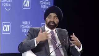 Mastercard CEO Ajay Banga Talks about Chandrababu Naidus Vision for AP Future  ChagantiCorner [upl. by Ocramed]