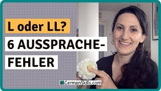 L oder LL  AUSSPRACHE von kurzen und langen Vokalen  Typische Fehler beim Deutschlernen [upl. by Leirum]