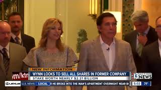 Steve Wynn looks to sell shares in former company [upl. by Lebasy]