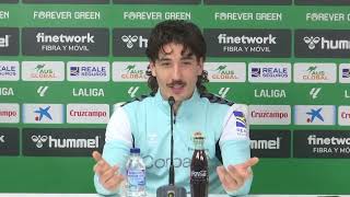 Real Betis Hector Bellerins interview [upl. by Wehtam]