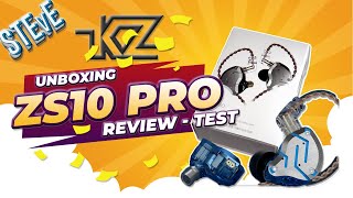 Les meilleurs Earbuds  KZ ZS10 PRO Unboxing  Test [upl. by Neeneg891]