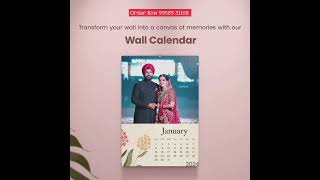 Customised Calendar Printing Services  Wall Calendar  Table Calendar  Pocket Calendar  Diary etc [upl. by Lashonda]