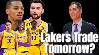 Lakers Trade Coming Tomorrow [upl. by Hgielrak]