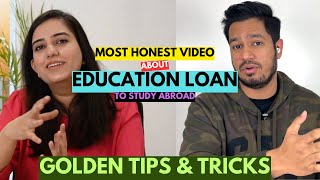 EDUCATION LOAN TO STUDY ABROAD 🇨🇦 🇦🇺 🇺🇸 🇩🇪 HOW TO GET UNSECURED EDUCATION LOAN ft WeMakeScholars [upl. by Plossl490]