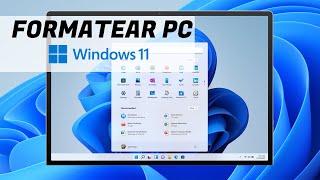 FORMATEAR PC en WINDOWS 11 [upl. by Namyl]