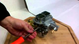 How to change Idle jets in a Weber DGV [upl. by Mazel]