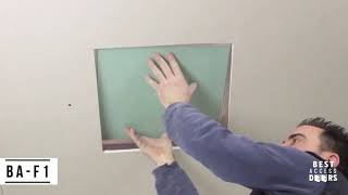 How Do You Fit a Ceiling Access Panel  BAF1 Drywall Access Panel with Fixed Hinges [upl. by Edmondo947]