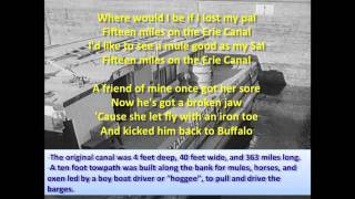 Erie Canal  Bruce Springsteen Lyrics [upl. by Fachini]