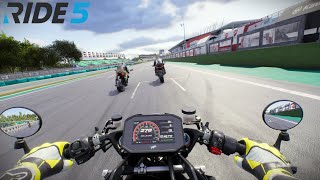 RIDE 5  MV AGUSTA RUSH 1000 2021  IMOLA Grand Prix Circuit Race replay [upl. by Acinorav879]