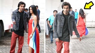 Ranbir Katrina AWKWARD Moments At Jagga Jasoos Movie Promotions [upl. by Cristiano]