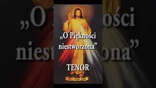 quotO Piękności niestworzonaquot TENOR Parafia świętej Barbary w Pionkach 2024 [upl. by Keene]