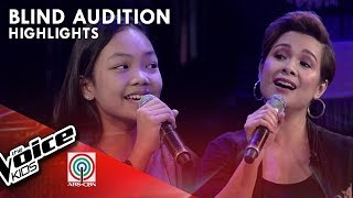 Coach Lea sings “The Journey” with Carmelle  The Voice Kids Philippines 2019 [upl. by Rohn]