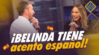 Así habla Belinda con acento español  El Hormiguero [upl. by Etteroma383]