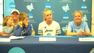 2024 NCAA Womens Lacrosse Second Round Postgame Interview  Tufts [upl. by Ayinat]