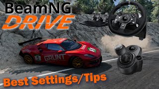 Steering Wheel Tips for BeamNG Drive [upl. by Elleirol]