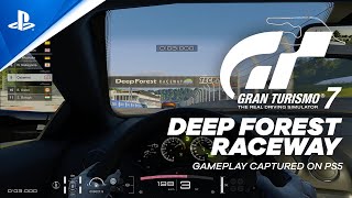 Gran Turismo 7  Deep Forest Raceway Gameplay  PS5 PS4 [upl. by Sew361]