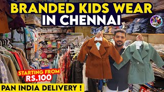 Cheapest Branded Kids Wear Shop in Chennai  Premium Surplus Kids Wear Starting  Rs100 [upl. by Codding754]