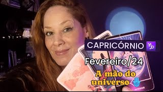 CAPRICÓRNIO ♑️ FEVEREIRO24 A ESPIRITUALIDADE COLOCOU A MÃO CONFIE 🪬🌿✨️💜🫶 [upl. by Sykes]