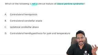 Which of the following is not a clinical feature of lateral pontine syndrome [upl. by Eirak]