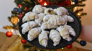 Reteta pentru cele mai fragede cornulete cu untura Pork Lard Croissants With Jam [upl. by Adev]