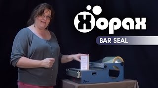 How to do a Bar Seal Over Wrap with Xopax PX12 [upl. by Damon]