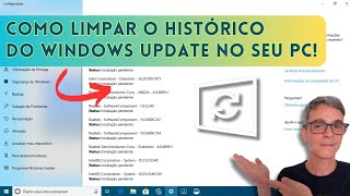 Como LIMPAR o HISTÓRICO do WINDOWS UPDATE no seu PC [upl. by Enilaf]