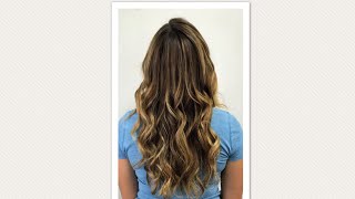 HOW TO DO A DIMENSIONAL BALAYAGE ON NATURALLY CURLY HAIR [upl. by Iliak918]