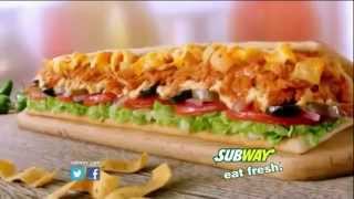 Subway  Chicken Enchilada Melt With Fritos quotCruncha Munchaquot 2014 [upl. by Atisusej]