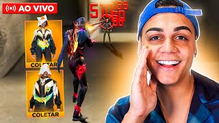 💙 FREITAS AO VIVO 💙 NOVO PASSE DE ELITE💙 FREE FIRE MOBILE 💙 [upl. by Annala]