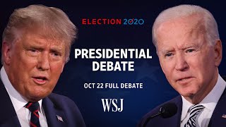 Full Debate President Trump and Joe Biden Square Off for Final Time Ahead of Election [upl. by Trescha]