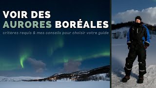 Voir des AURORES BORÉALES à Tromsø en Norvège  prendre un guide  quand partir [upl. by Abocaj]