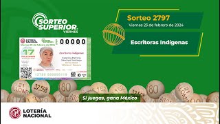 Sorteo Superior No 2797 alusivo al quot Día Internacional de la Lengua Materna Escritores Indigenas” [upl. by Nirok]