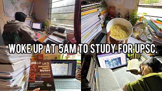 12hr continuous study sessions 💪 a productive day in my life UPSC 2024 prelims STUDY VLOG [upl. by Assiral]