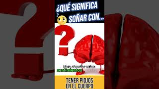 ¿Qué Significa Soñar con Piojos en el Cuerpo SueñosYSimbolismo [upl. by Ressan]