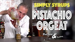 How to make Pistachio Orgeat Syrup [upl. by Ury962]