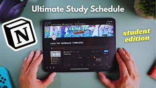 How I use Notion to organize my school life [upl. by Alihet11]