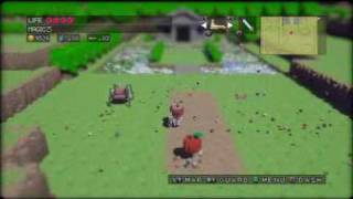 3D Dot Game Heroes  Gameplay 04 09302009 [upl. by Elohc]