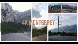 4K Driving La Huasteca and Valle Poniente  Monterrey Mexico [upl. by Eriuqs]