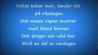 Kapten Röd amp Aki  När Solen Går Ner  Lyrics 1080p HD [upl. by Doll81]