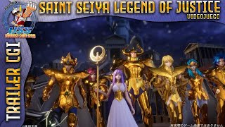 Trailer CGI del videojuego Saint Seiya Legend of Justice [upl. by Coletta905]