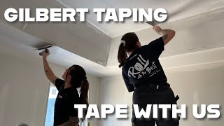 Taping a house step by step Part 1 [upl. by Relyuc924]