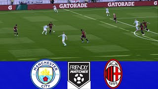 Manchester City vs AC Milan  Friendly Match 2024  Full Match Highlights En Vivo Resumen [upl. by Mcgill]