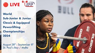 Men SJr 74 kg classic  World SubJunior amp Junior Powerlifting Championships 2024 [upl. by Lucille221]