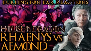 Rhaenys vs Aemond Scene Bar Reaction  S2x4 House of the Dragon  Burlington Bar [upl. by Adi]