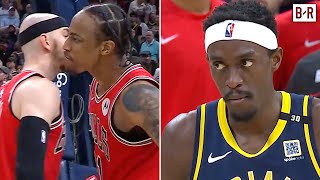 DeMar DeRozan Forces OT in WILD Ending to Bulls vs Pacers [upl. by Nipahc]