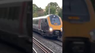 Slow motion Cross Country passing through Berkswell on its way to Coventry September 24 [upl. by Arodasi49]