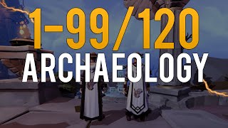 Updated guide to leveling Archaeology 199120 [upl. by Savell]